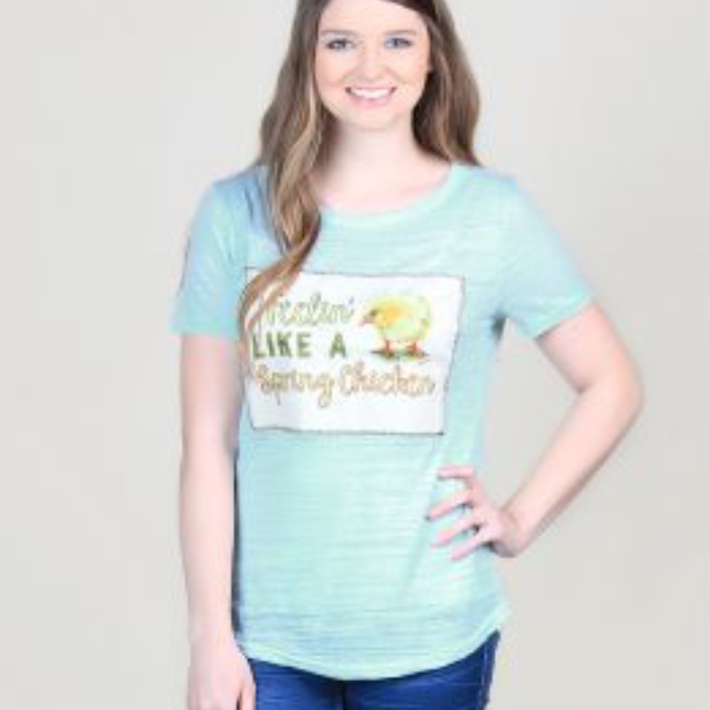 Spring Chicken Tee - Picture 2 of 9